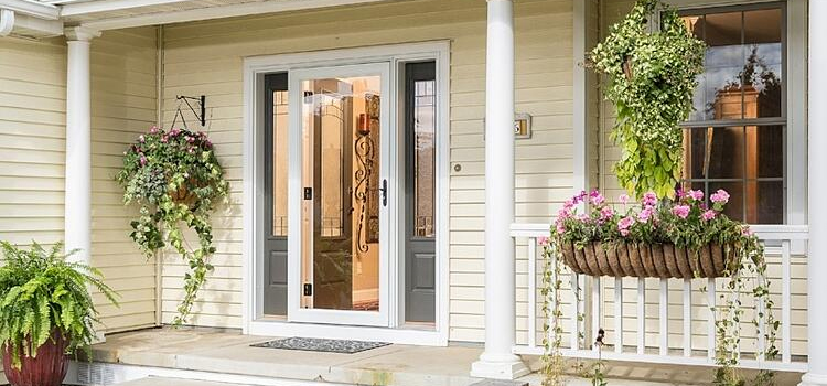 screen door installation in Belmont