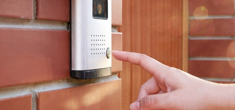 apartment door buzzer installation in Belmont